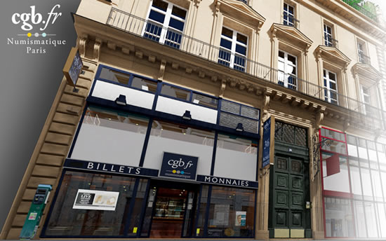 Contacte con CGB numismàtica Paris